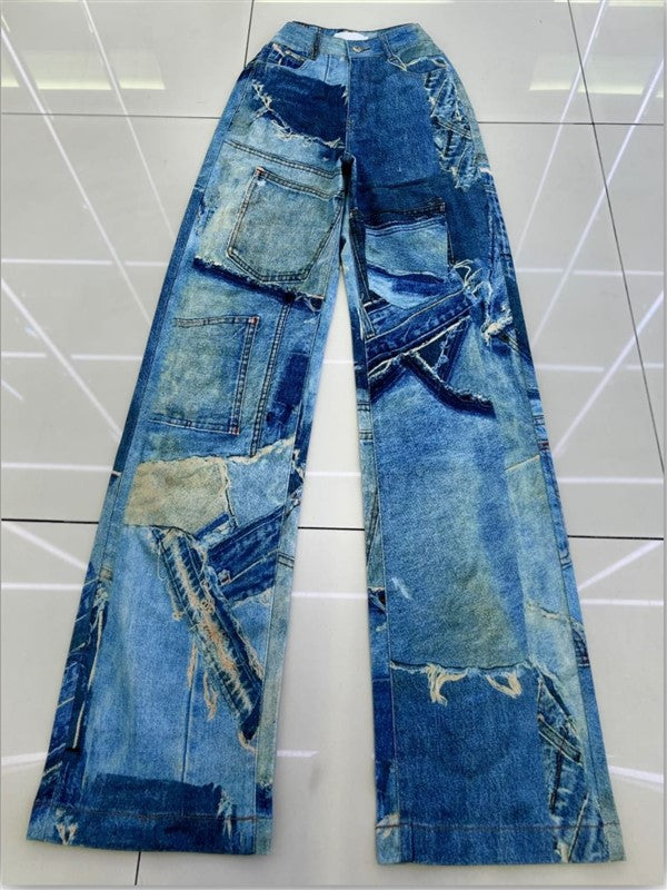 Jeans Ropa de Dama MMS0844(CH-GDE)1