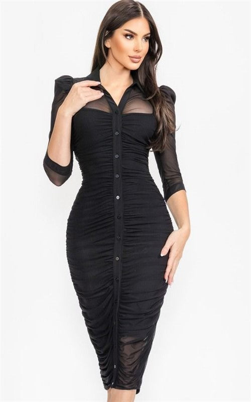 Vestido Ropa de Dama AD1181(CH-GDE)